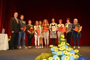 Število prejemnikov občinskih priznanj je bilo veliko 15